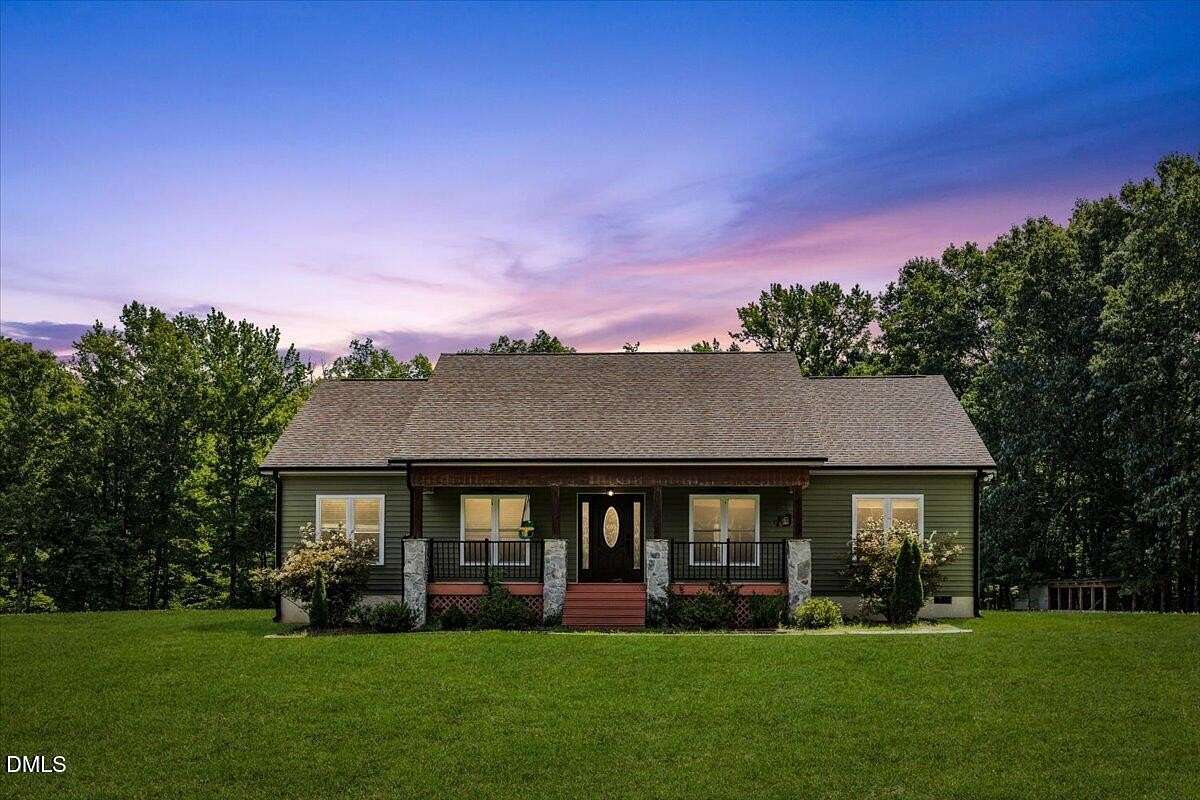 5.15 Acres of Land with Home for Sale in Rougemont, North Carolina