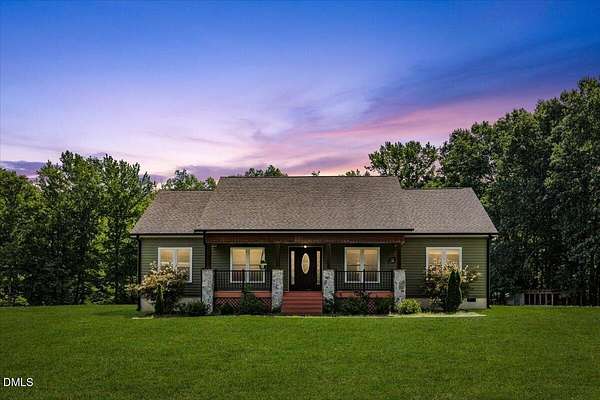 5.15 Acres of Land with Home for Sale in Rougemont, North Carolina