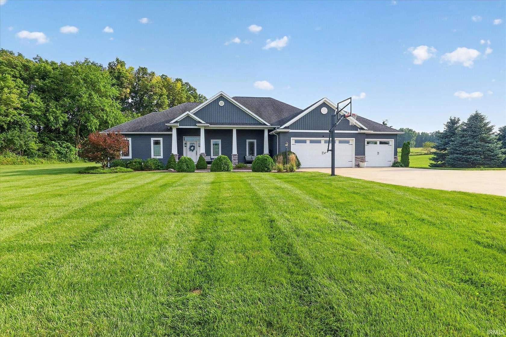 4.85 Acres of Land with Home for Sale in Middlebury, Indiana