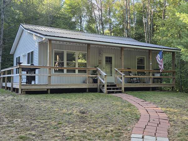 2.5 Acres of Land with Home for Sale in Baldwin, Michigan