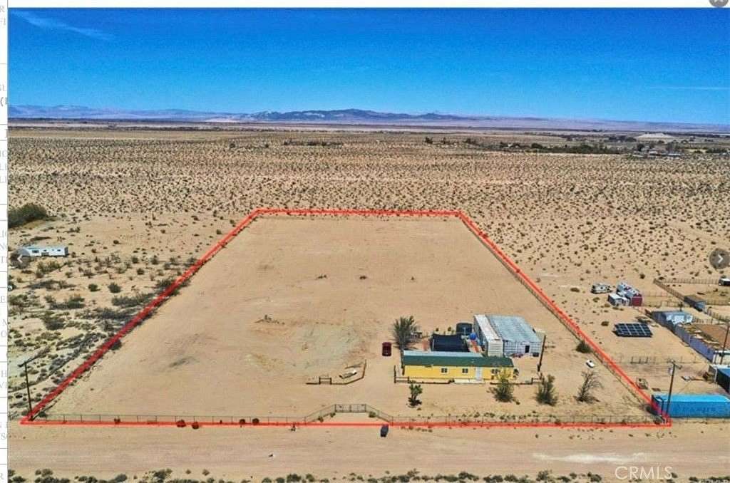 4.8 Acres of Land with Home for Sale in Newberry Springs, California