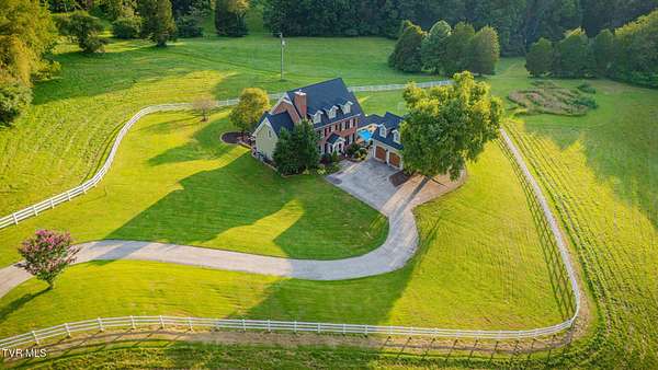 9.58 Acres of Land with Home for Sale in Kingsport, Tennessee