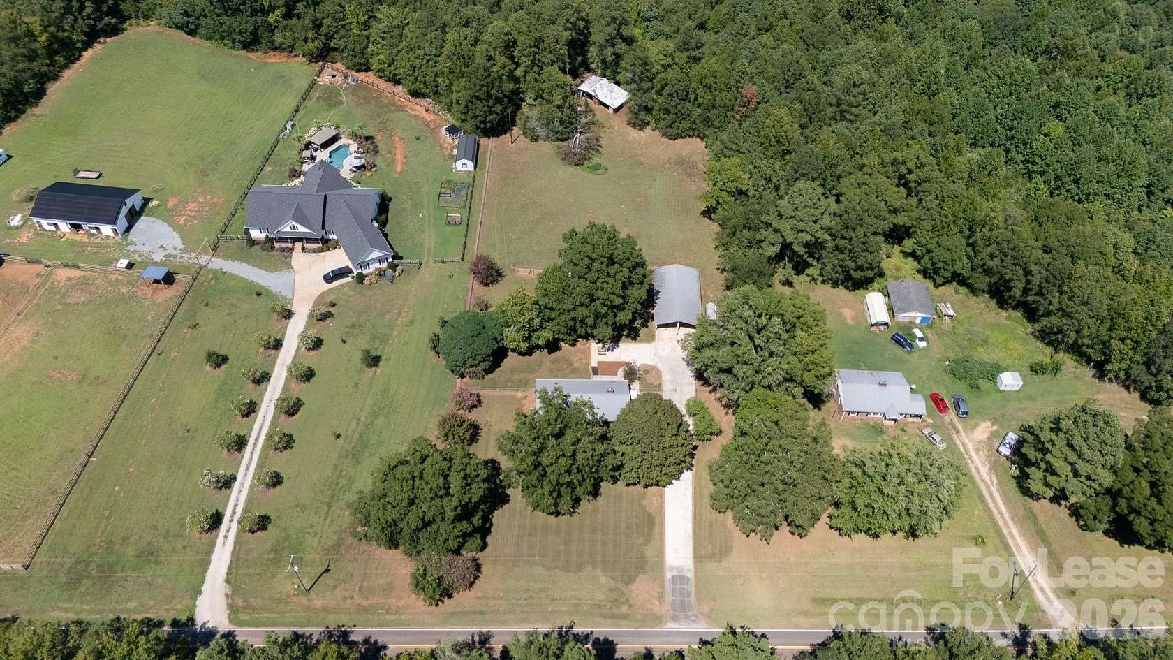 2 Acres of Land with Home for Lease in Lancaster, South Carolina