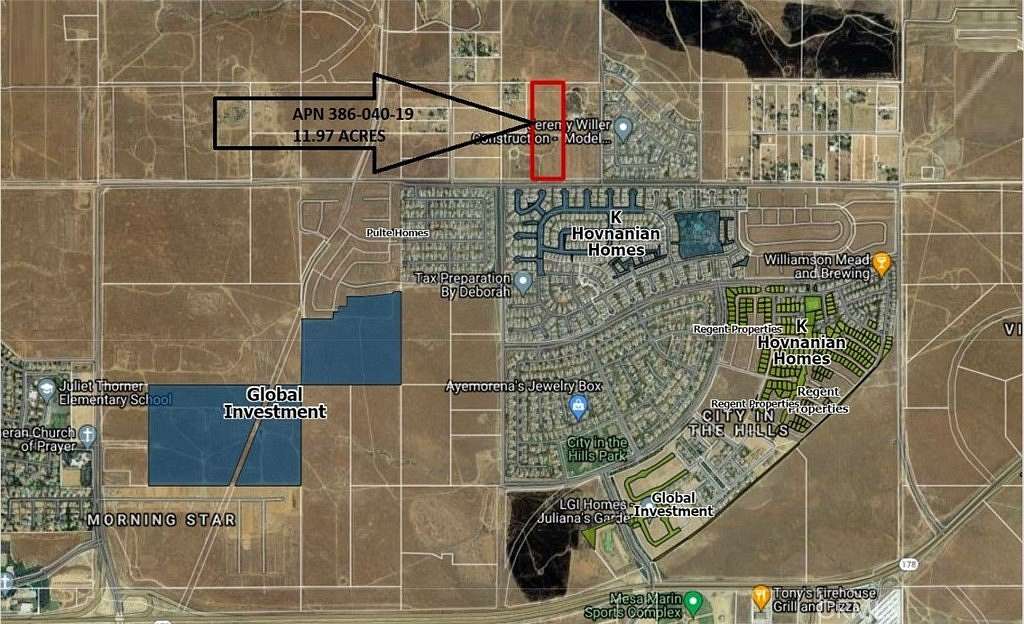 12 Acres of Land for Sale in Bakersfield, California