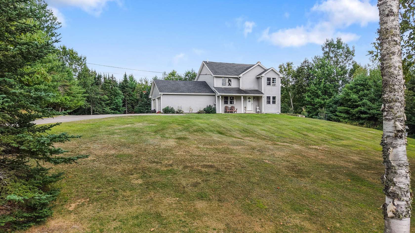 3.35 Acres of Land with Home for Sale in Corinna, Maine
