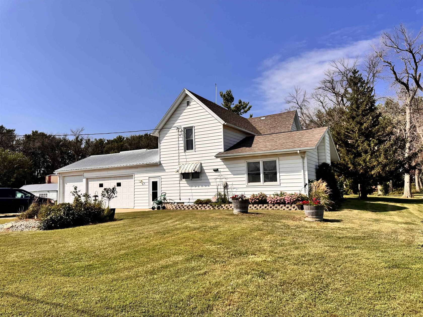 5 Acres of Land with Home for Sale in Sanborn, Iowa