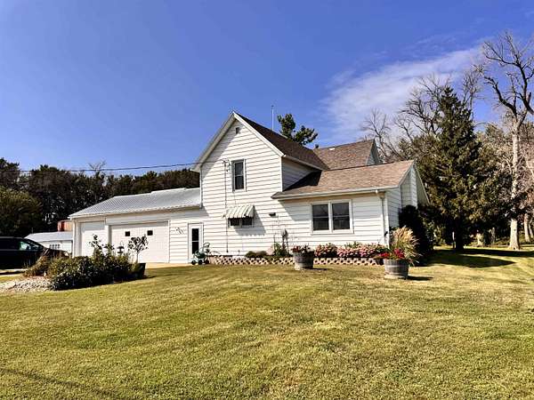 5 Acres of Land with Home for Sale in Sanborn, Iowa