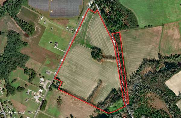 55.5 Acres of Recreational & Residential Land for Sale in Fairmont, North Carolina