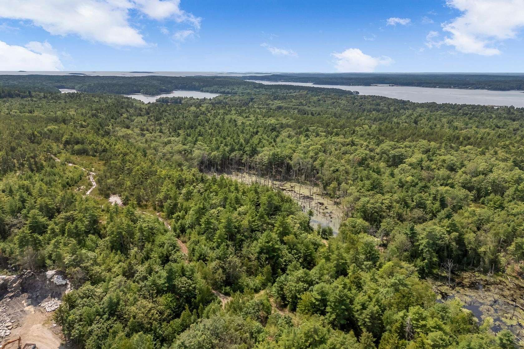 75.7 Acres of Recreational & Residential Land for Sale in Phippsburg, Maine