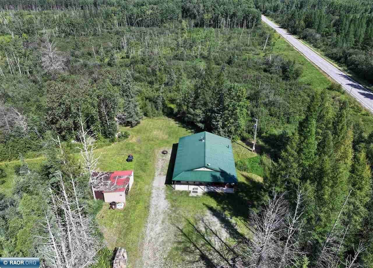 40 Acres of Recreational Land with Home for Sale in Gheen, Minnesota