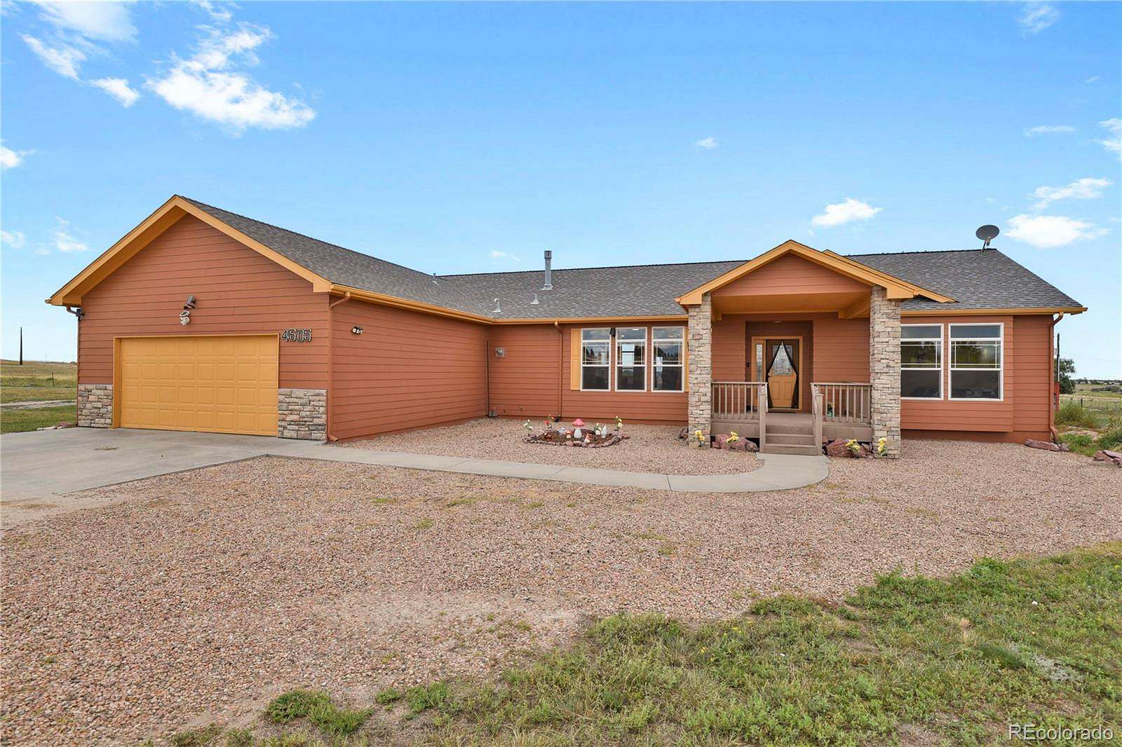5 Acres of Land with Home for Sale in Peyton, Colorado
