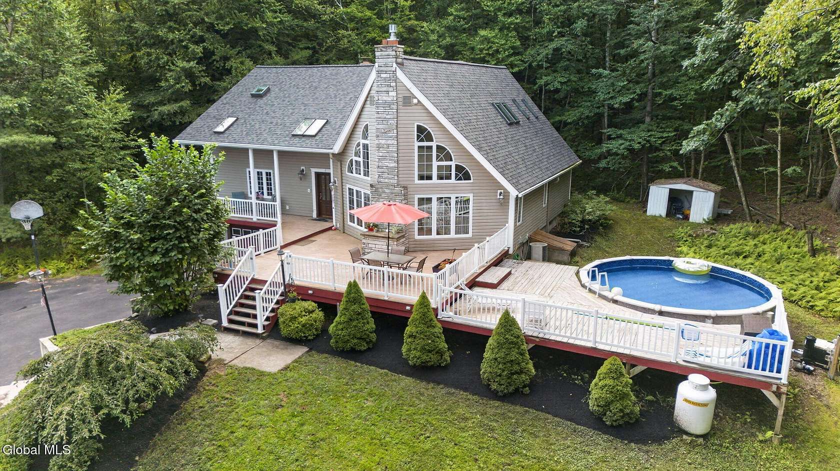 4.78 Acres of Land with Home for Sale in Cropseyville, New York