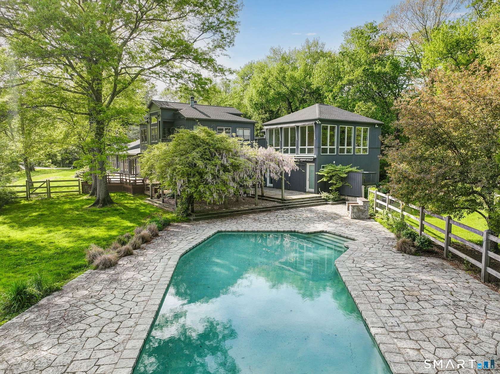 3.15 Acres of Land with Home for Sale in Weston, Connecticut