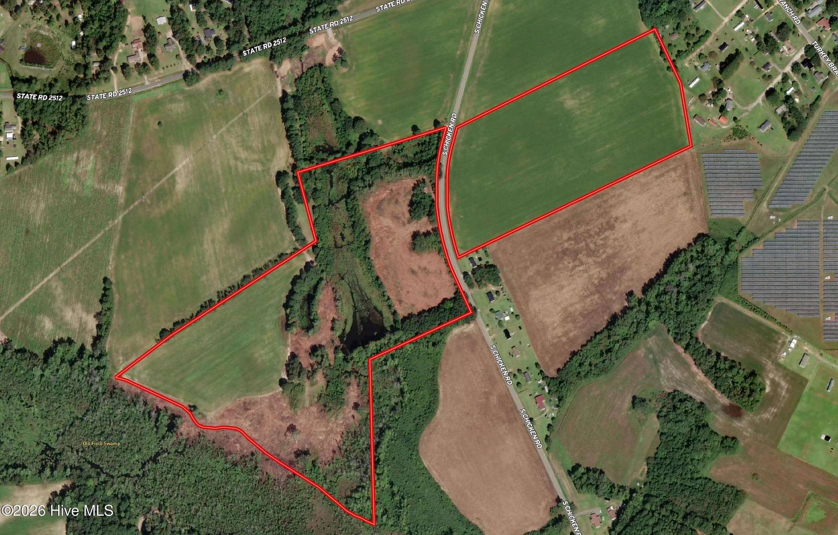 64.7 Acres of Land for Sale in Fairmont, North Carolina