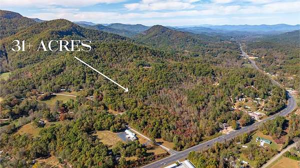 31.3 Acres of Recreational & Residential Land for Sale in Otto, North Carolina