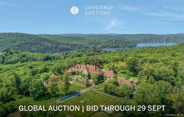 151 Acres of Recreational Land with Home for Auction in Tuxedo Park, New York