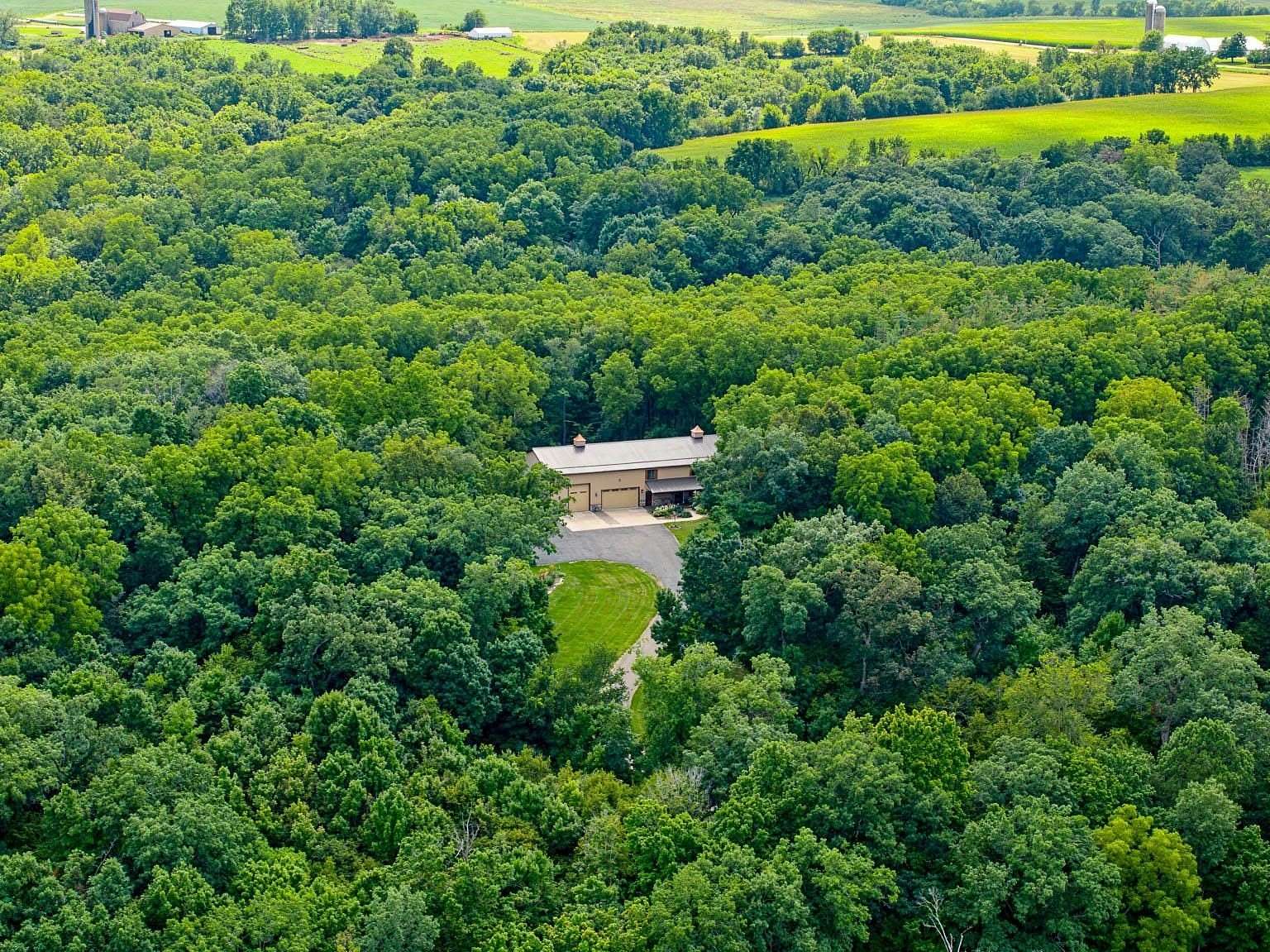 62.6 Acres of Recreational Land with Home for Sale in Darlington, Wisconsin