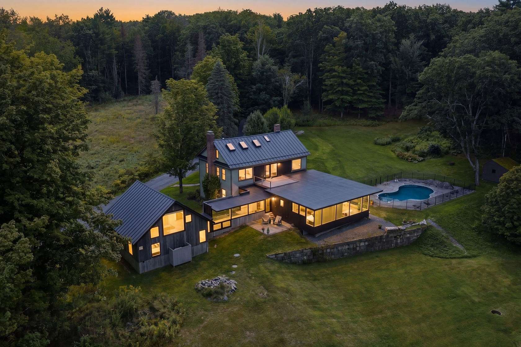 125 Acres of Land with Home for Sale in Lebanon, New Hampshire