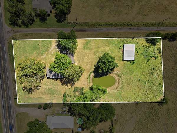2 Acres of Land with Home for Sale in Saltillo, Texas