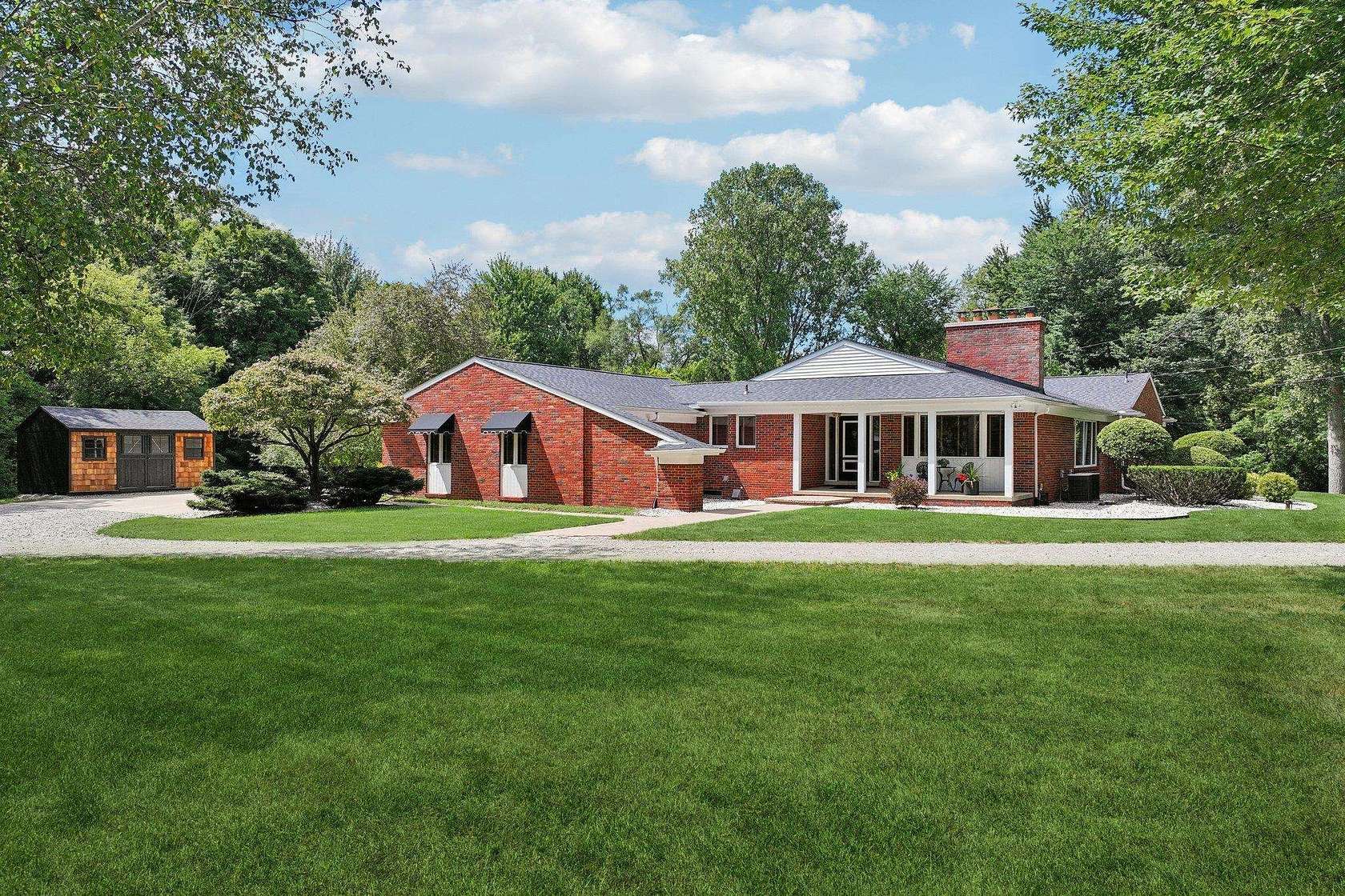3.82 Acres of Land with Home for Sale in Oakland Charter Township, Michigan