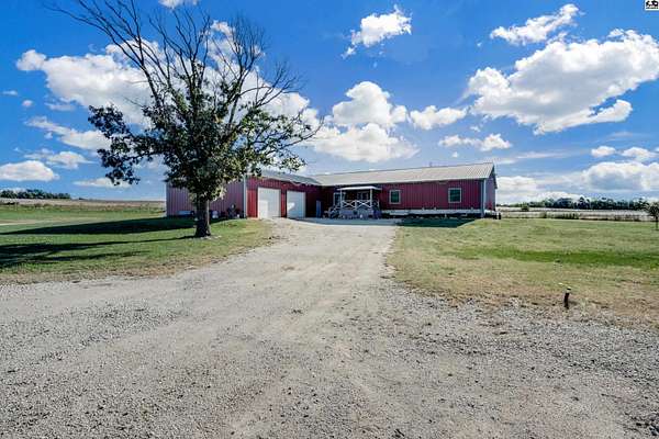 230 Acres of Recreational Land with Home for Sale in Lindsborg, Kansas