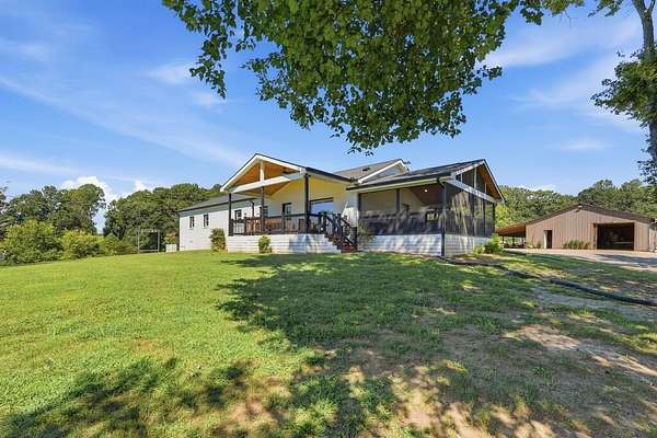 3.85 Acres of Land with Home for Sale in Ellijay, Georgia