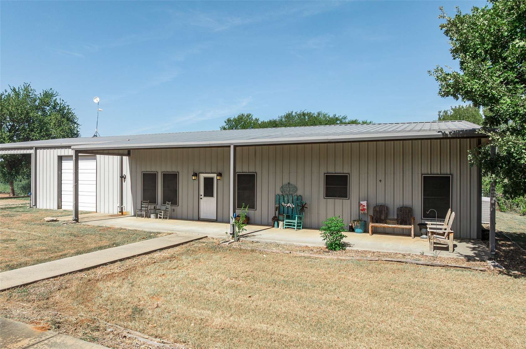 5.13 Acres of Land with Home for Sale in Bells, Texas