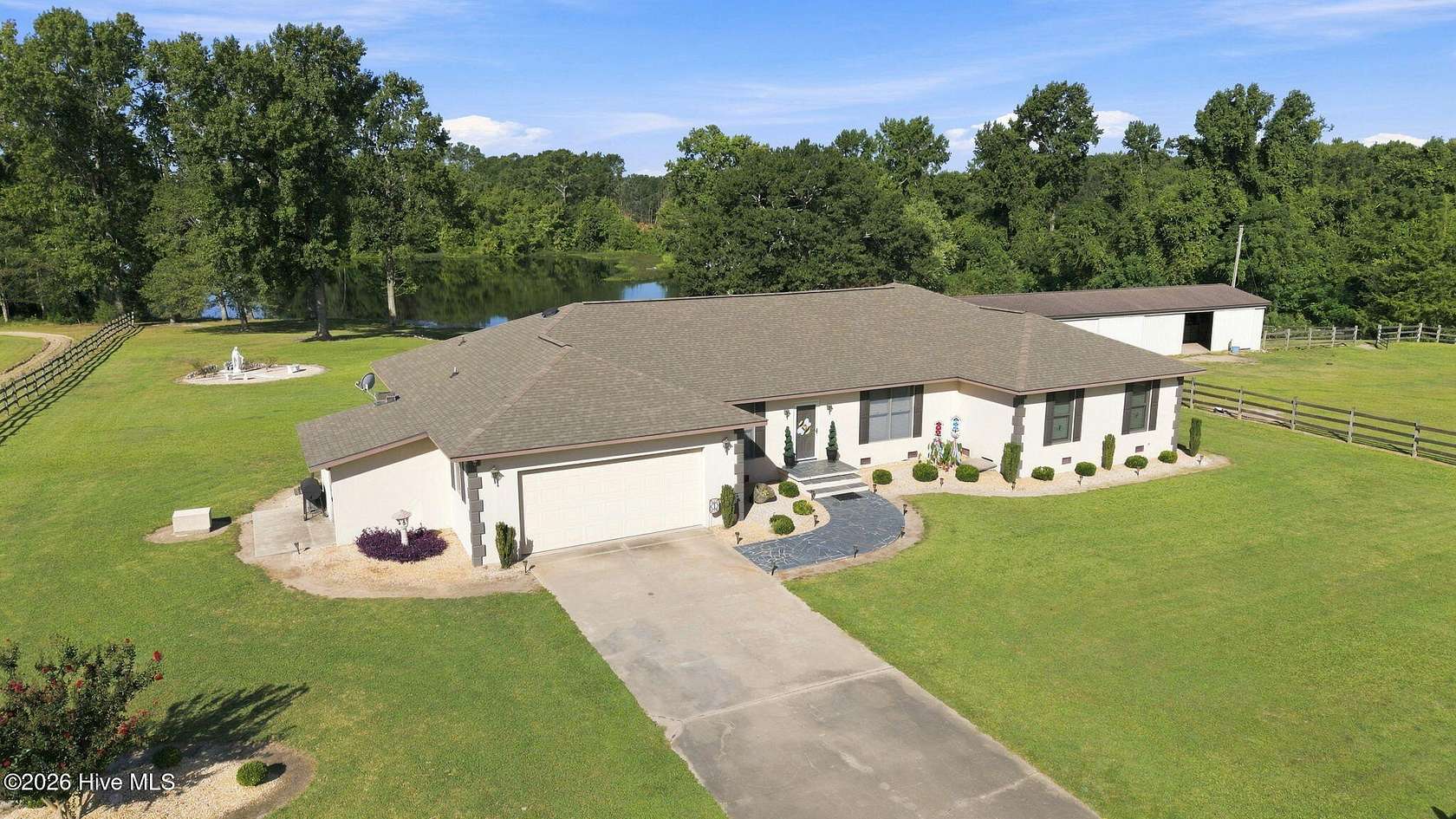 8.64 Acres of Land with Home for Sale in La Grange, North Carolina