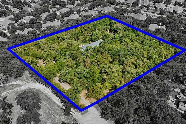 2.34 Acres of Land with Home for Sale in Keller, Texas