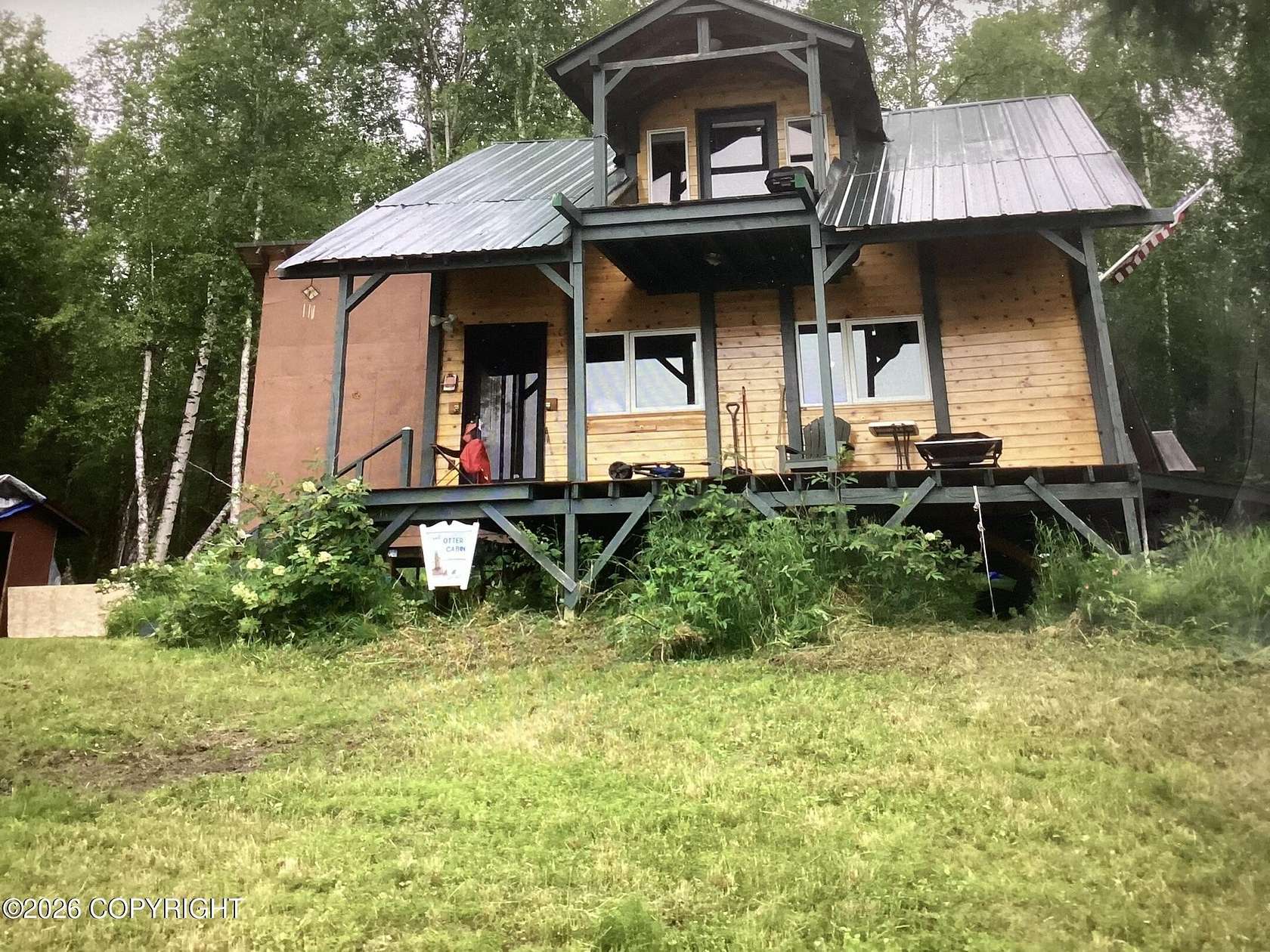 8.4 Acres of Land with Home for Sale in Skwentna, Alaska