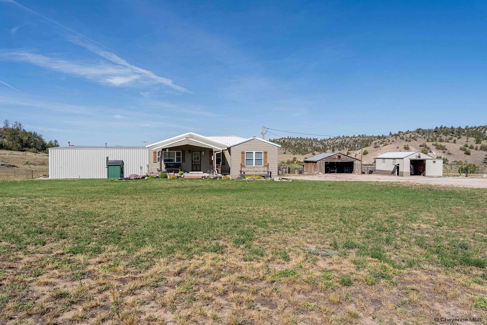 120 Acres of Land with Home for Sale in Hartville, Wyoming