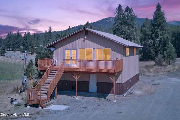 4.8 Acres of Land with Home for Sale in Blanchard, Idaho