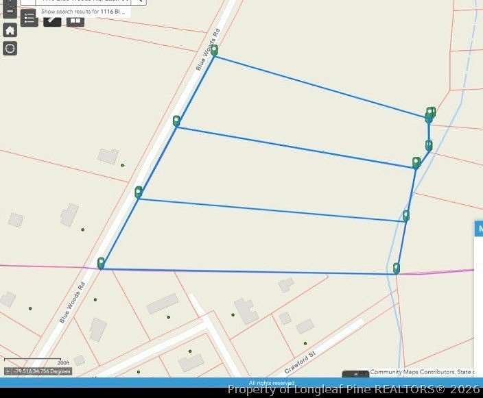 16.2 Acres of Land for Sale in Laurinburg, North Carolina