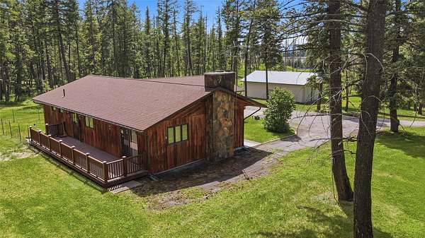 3.17 Acres of Land with Home for Sale in Kalispell, Montana