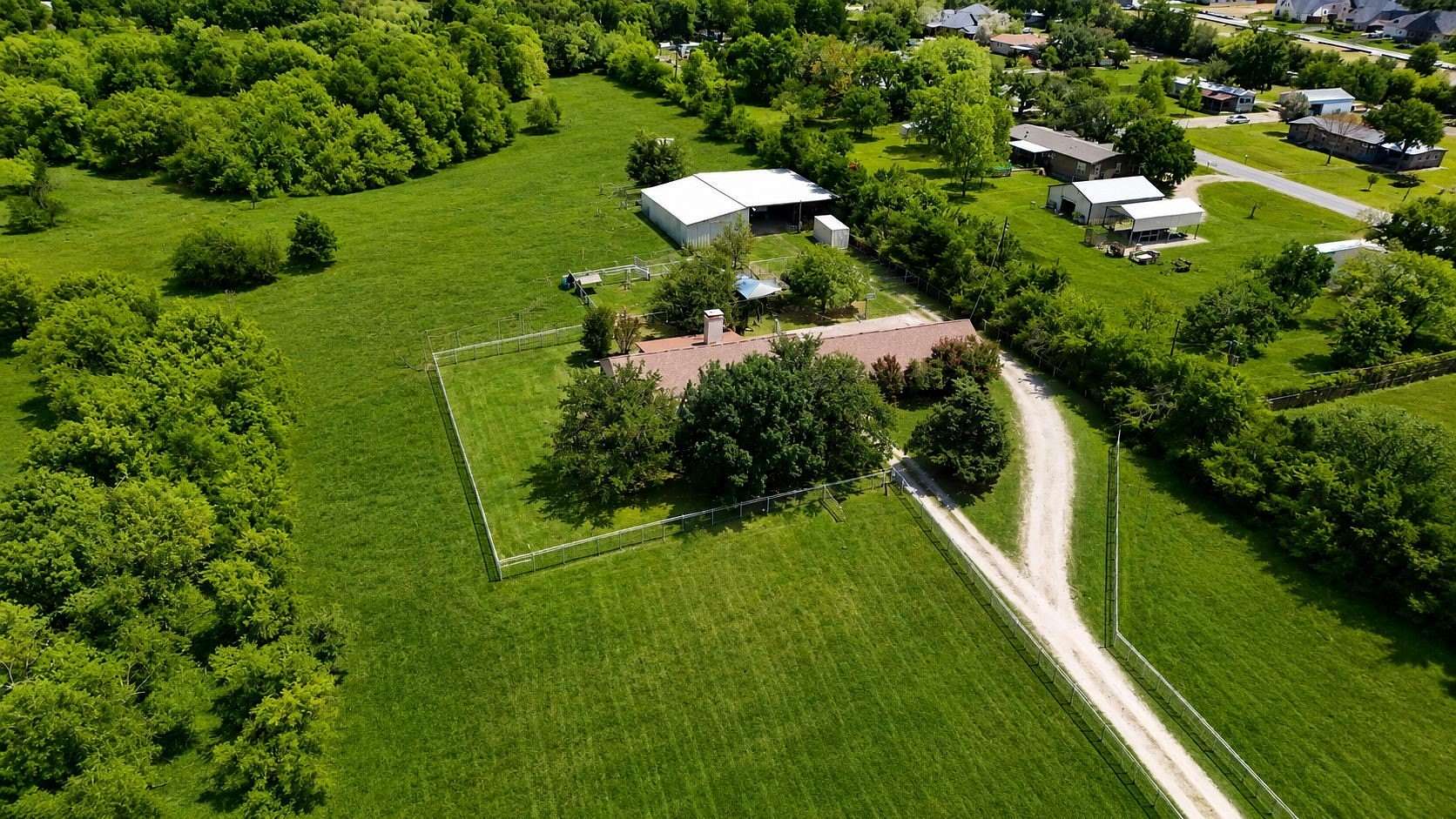 8 Acres of Land with Home for Sale in Rockwall, Texas