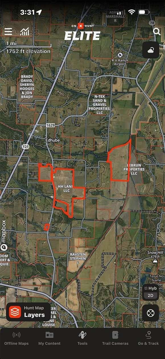 58 Acres of Land for Sale in Bonham, Texas
