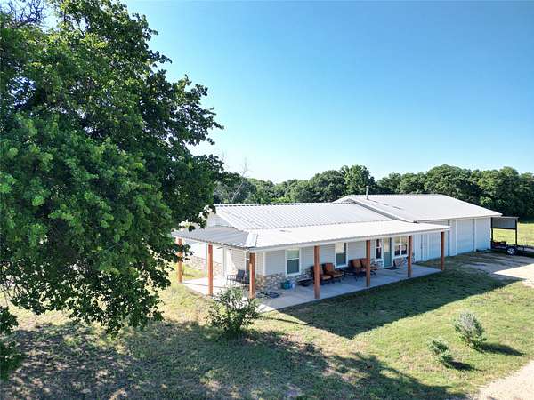 11 Acres of Land with Home for Sale in Cross Plains, Texas