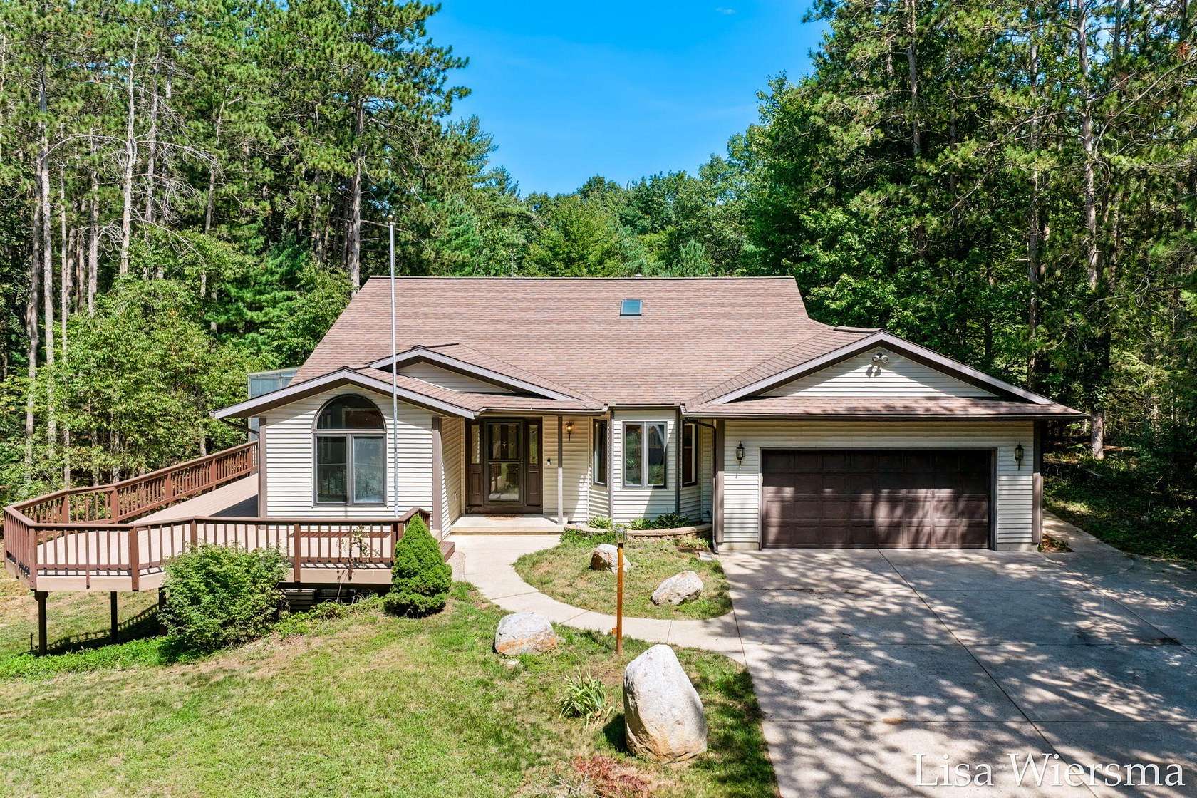 2.56 Acres of Land with Home for Sale in West Olive, Michigan