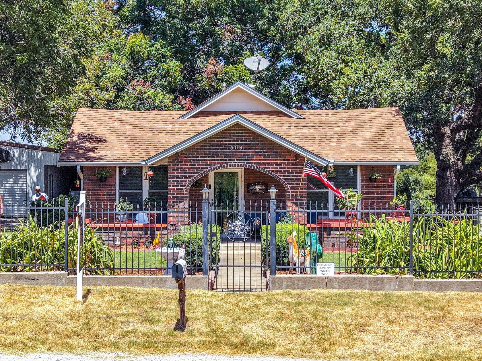 4.32 Acres of Land with Home for Sale in De Leon, Texas
