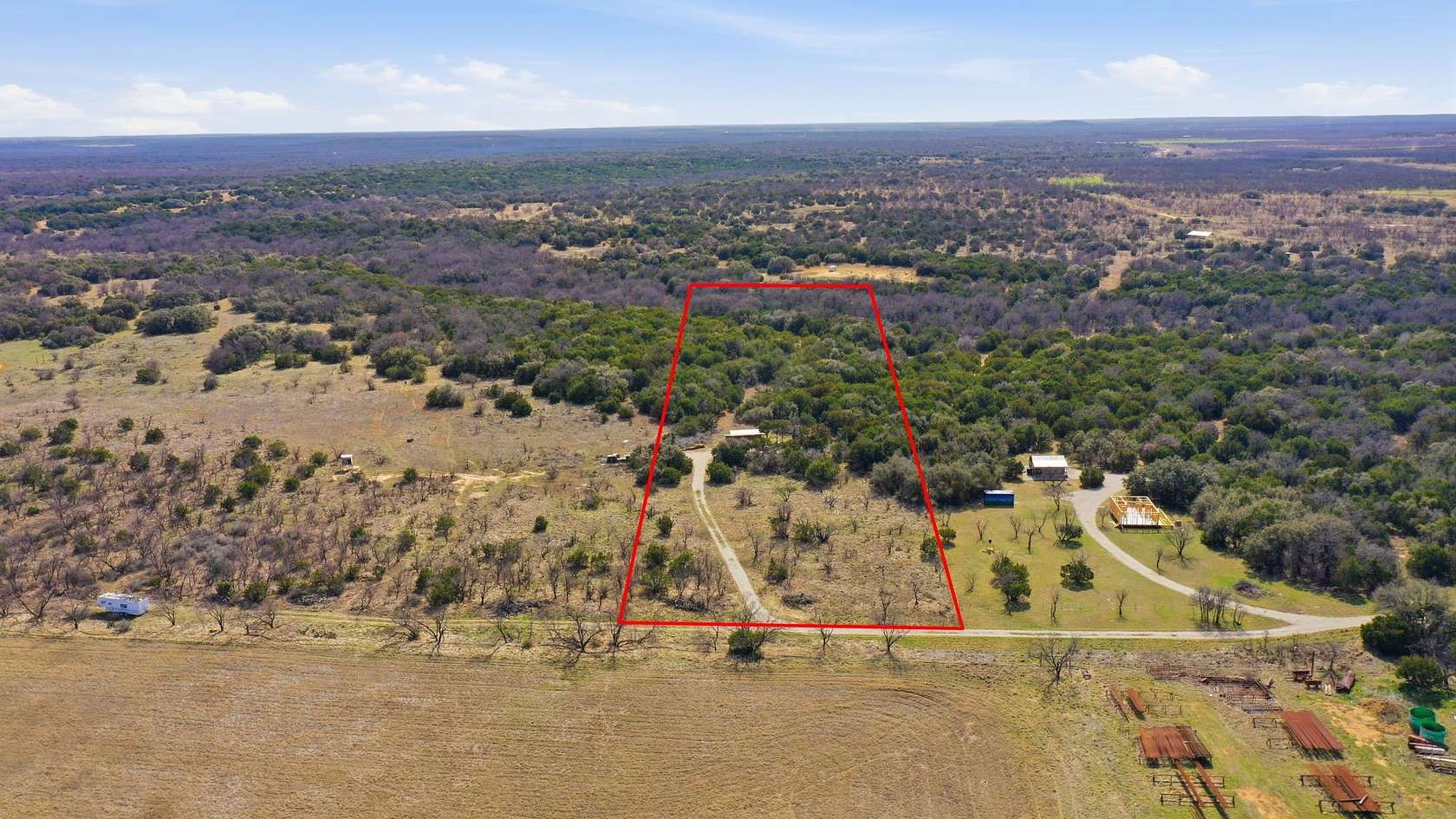 10 Acres of Recreational & Residential Land for Sale in Breckenridge, Texas