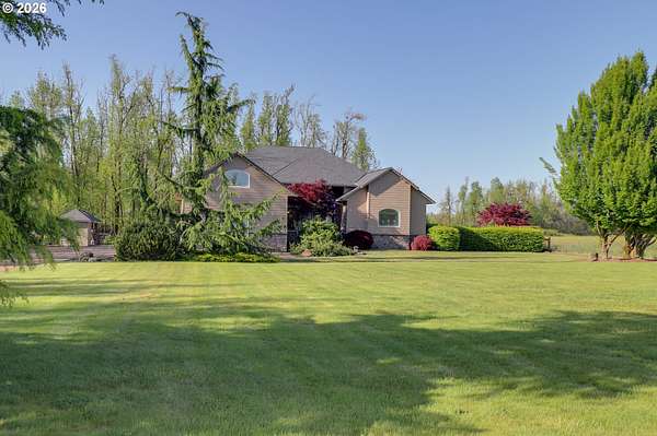 52.9 Acres of Agricultural Land with Home for Sale in Creswell, Oregon