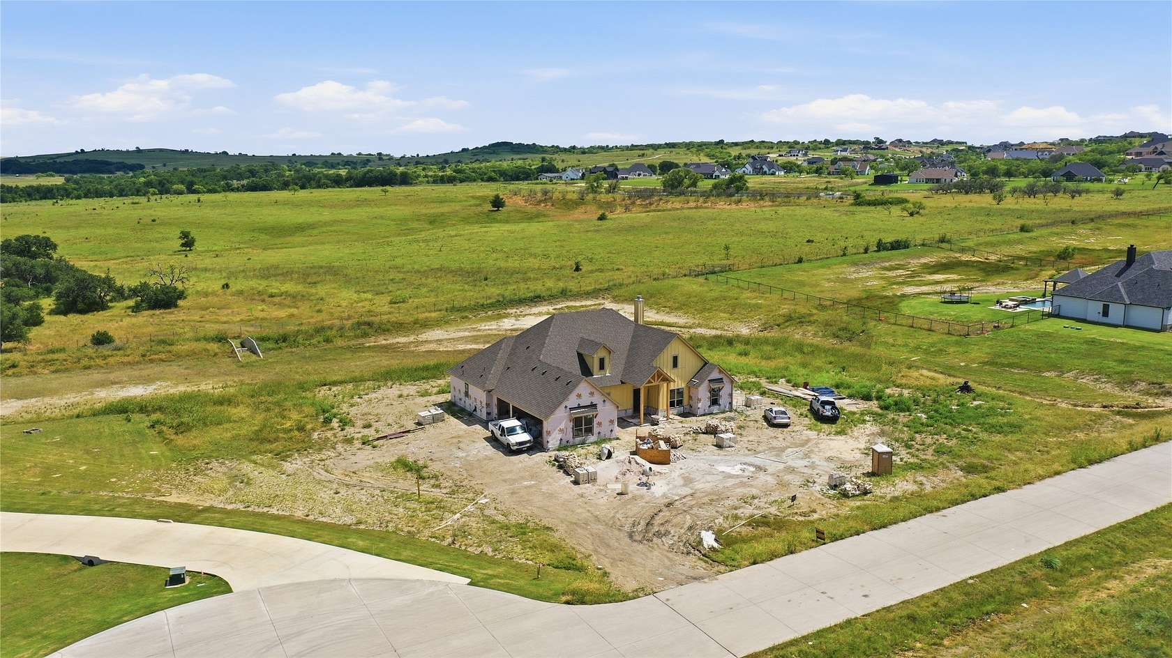 2 Acres of Land with Home for Sale in Aledo, Texas