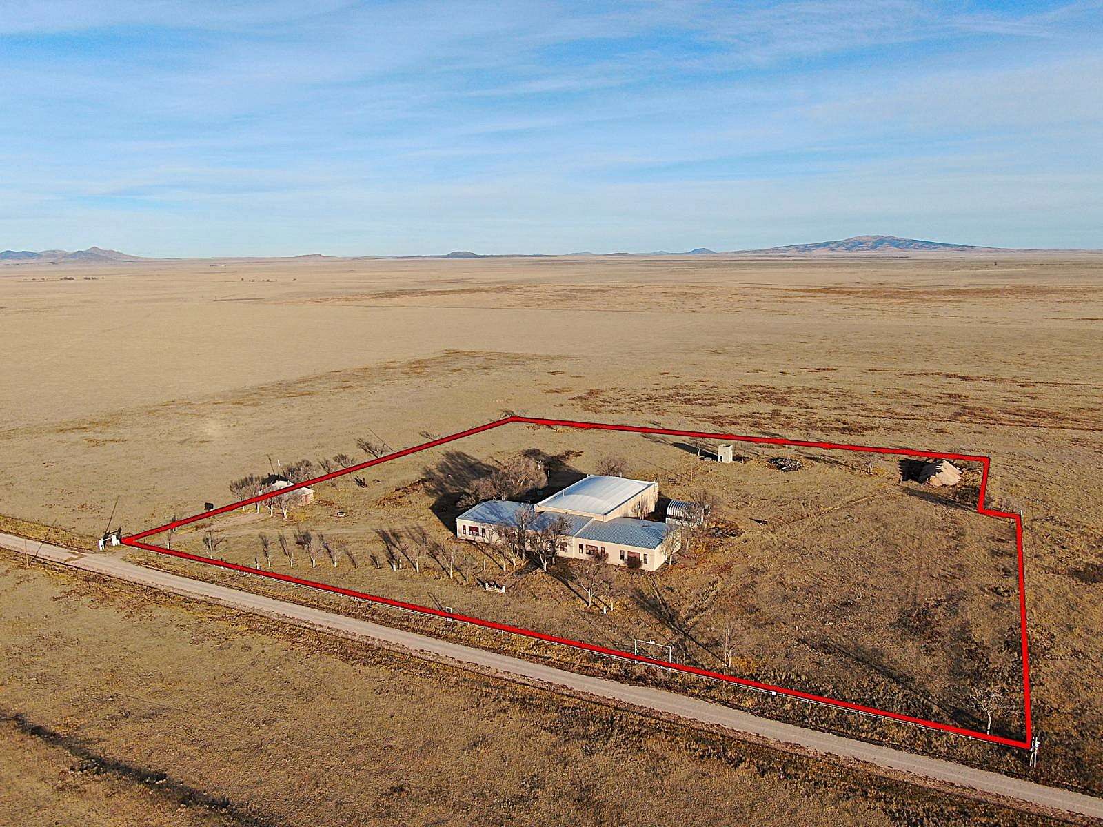 8.53 Acres of Land with Home for Sale in Grenville, New Mexico