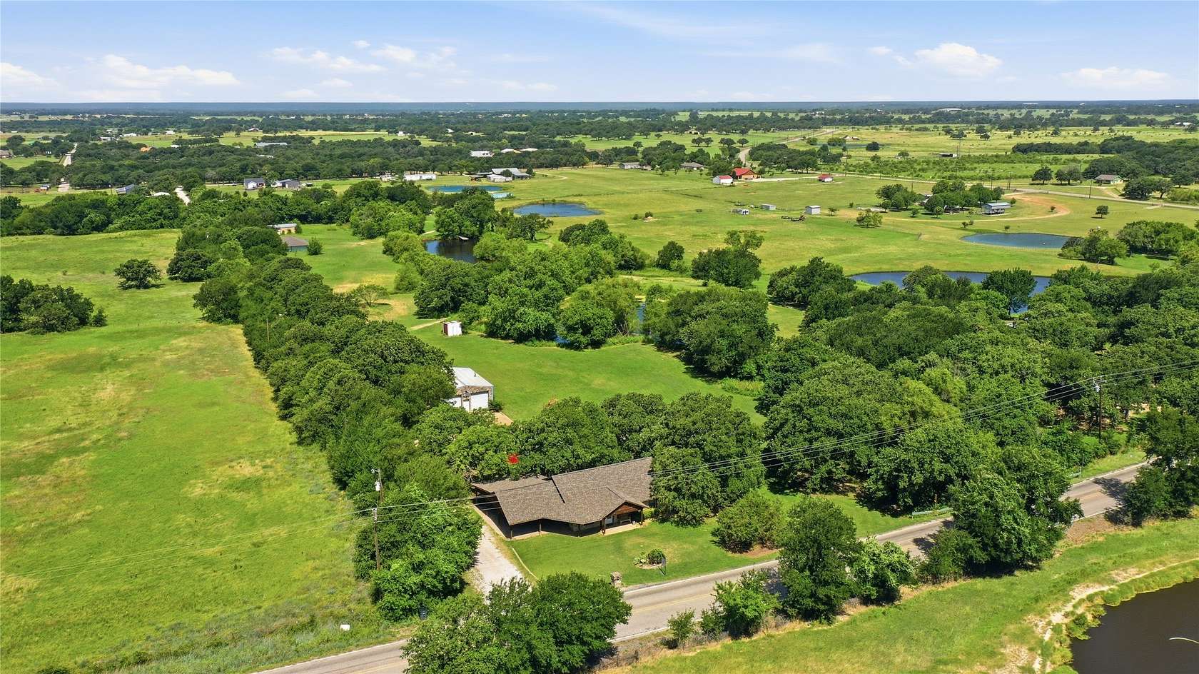 6.2 Acres of Land with Home for Sale in Millsap, Texas