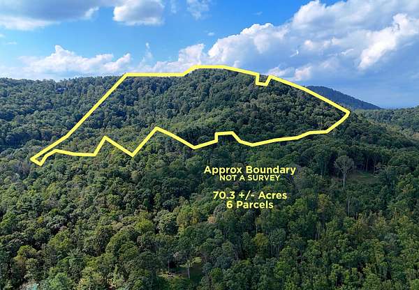 70.3 Acres of Recreational & Residential Land for Sale in Asheville, North Carolina