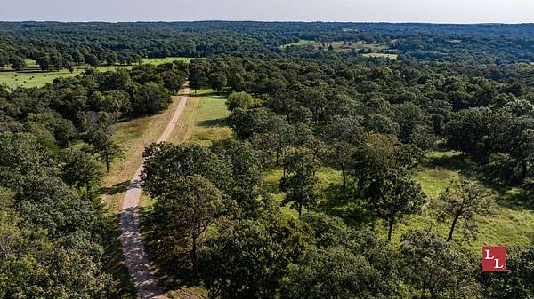 380 Acres of Land with Home for Sale in Milburn, Oklahoma