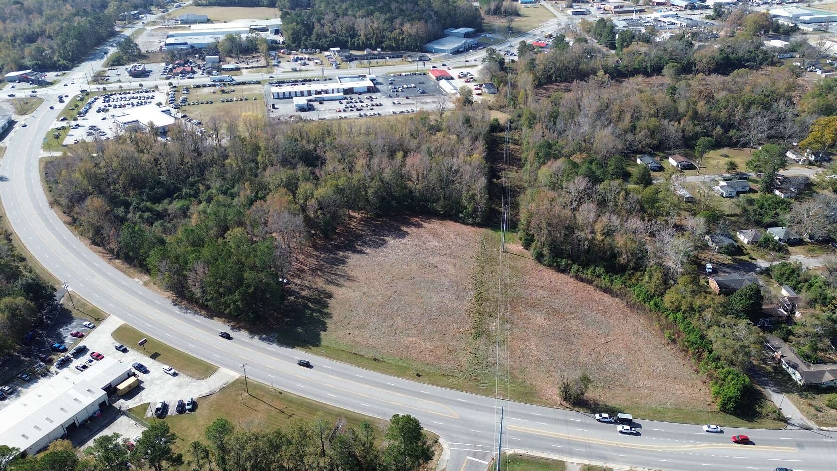 12.5 Acres of Commercial Land for Sale in Orangeburg, South Carolina