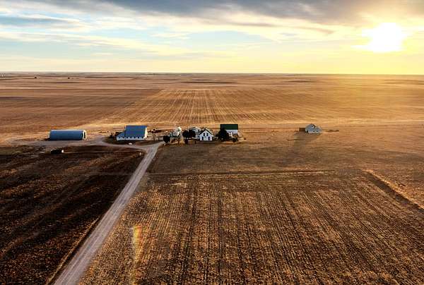 10 Acres of Land with Home for Sale in Kimball, Nebraska