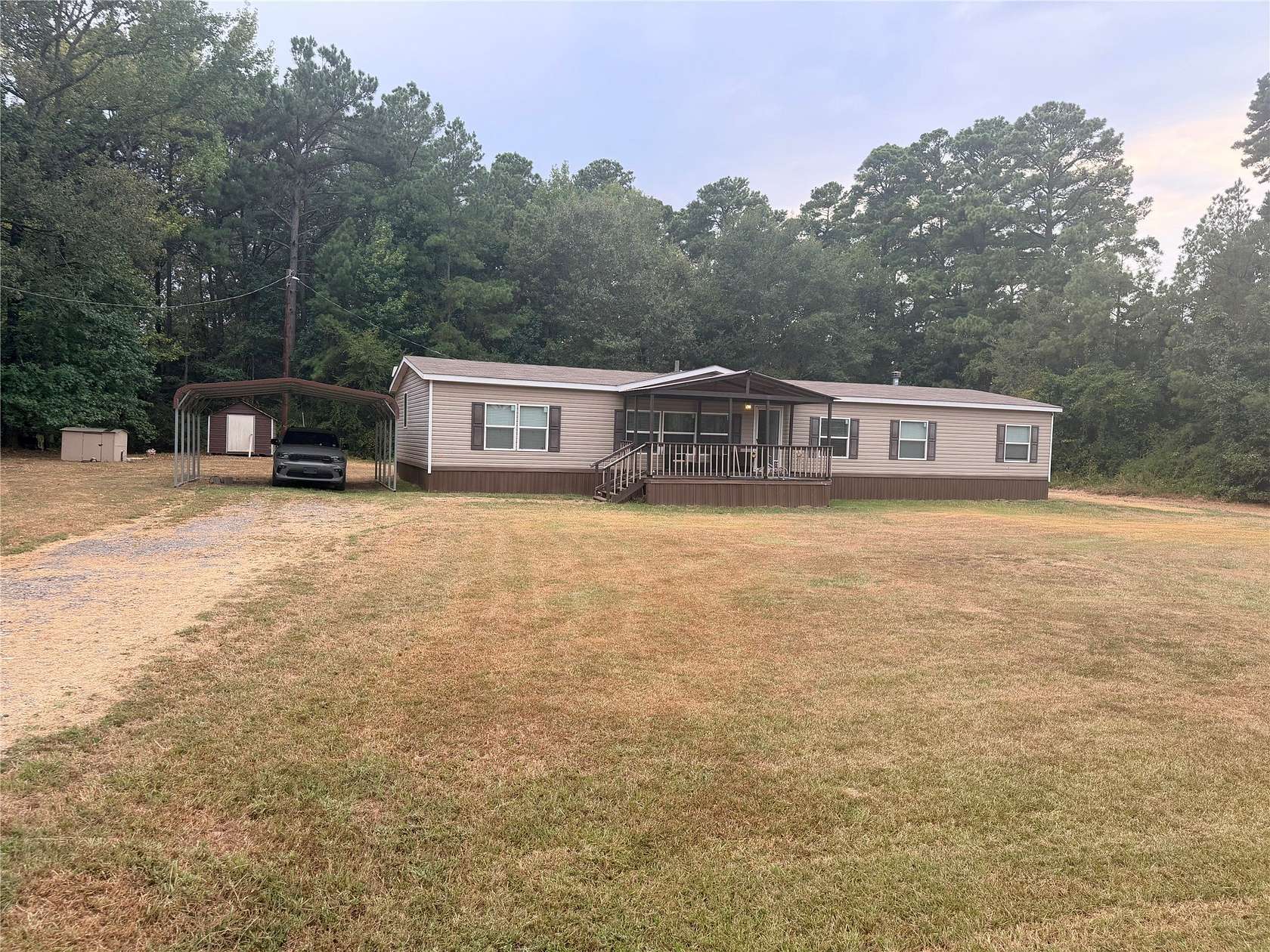 1.5 Acres of Land with Home for Sale in Keatchie, Louisiana