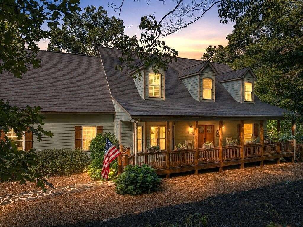 7.63 Acres of Land with Home for Sale in Ellijay, Georgia